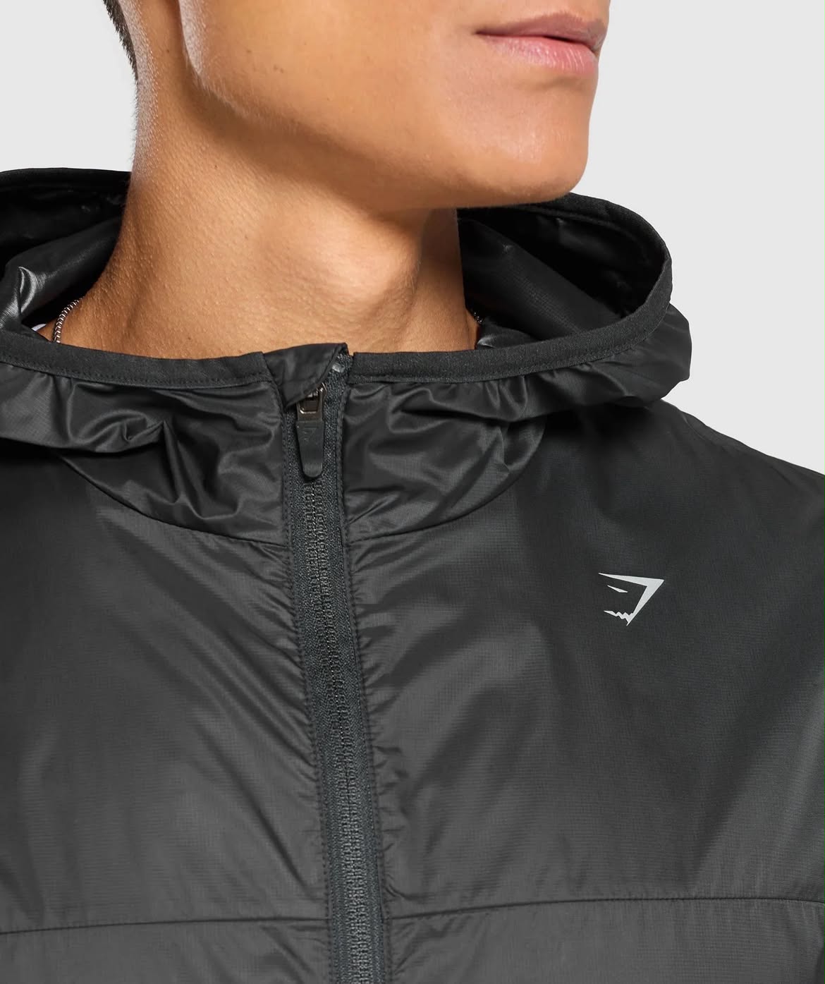 Rompevientos Gymshark Negro