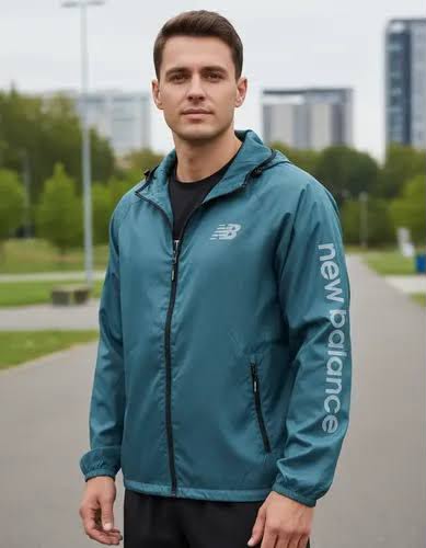 Chamarra Rompevientos New Balance