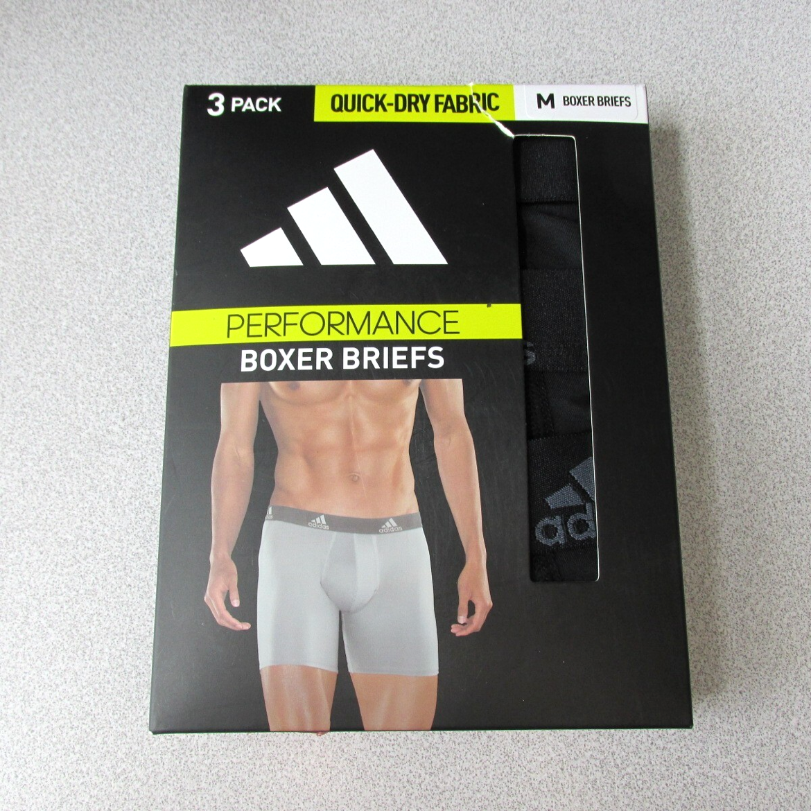 Boxer Adidas 3 PCS